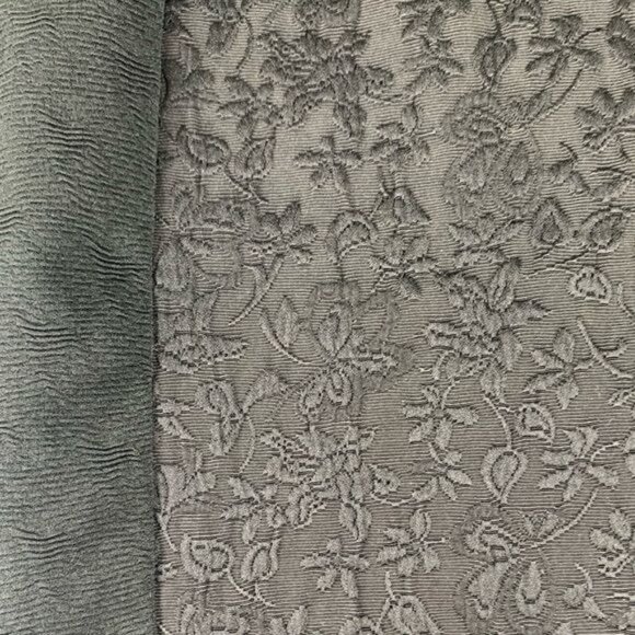 Moulinette Soeurs Black Embossed Floral Panel Pencil Skirt 6 Might Fit Like a 4 - Picture 11 of 13